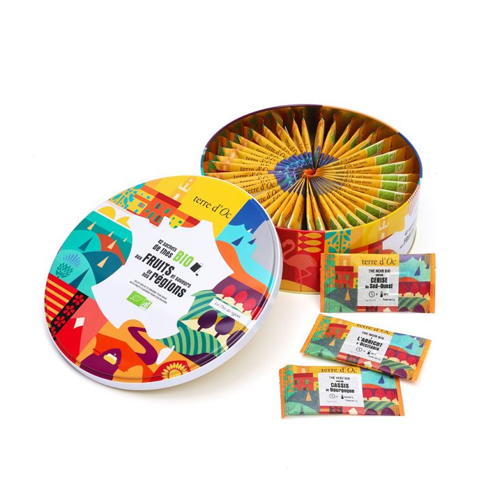 COFFRET 42 INFUSETTES THES REGIONS 2025