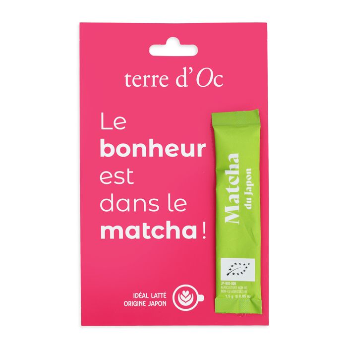 CARTE STICK MATCHA ASSORTIS 1,5GRS