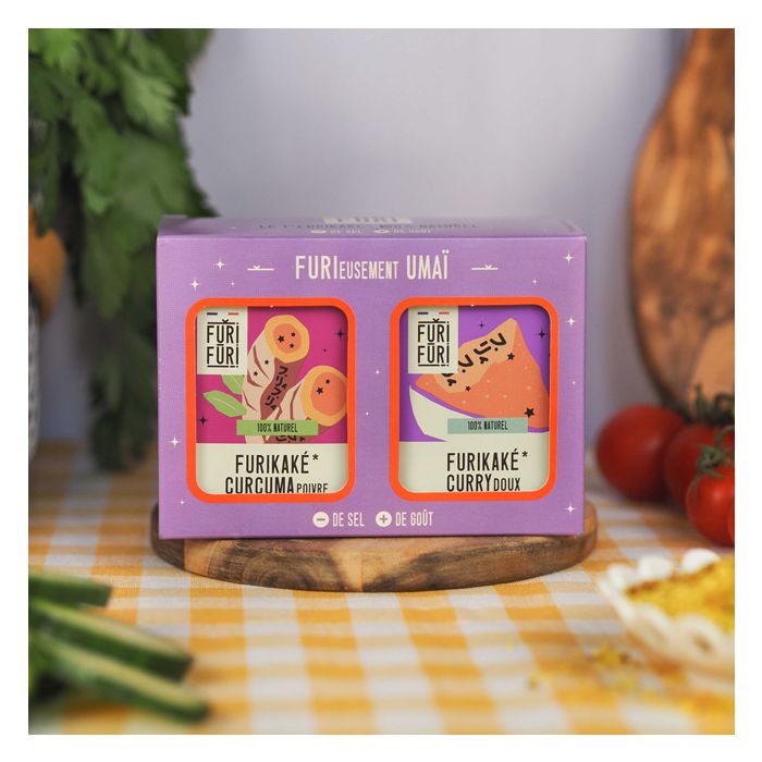 FURIKAKE DUO CURRY + CURCUMA