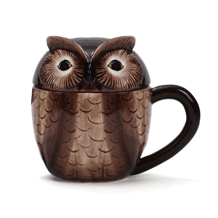 MUG COUVERCLE CHOUETTE