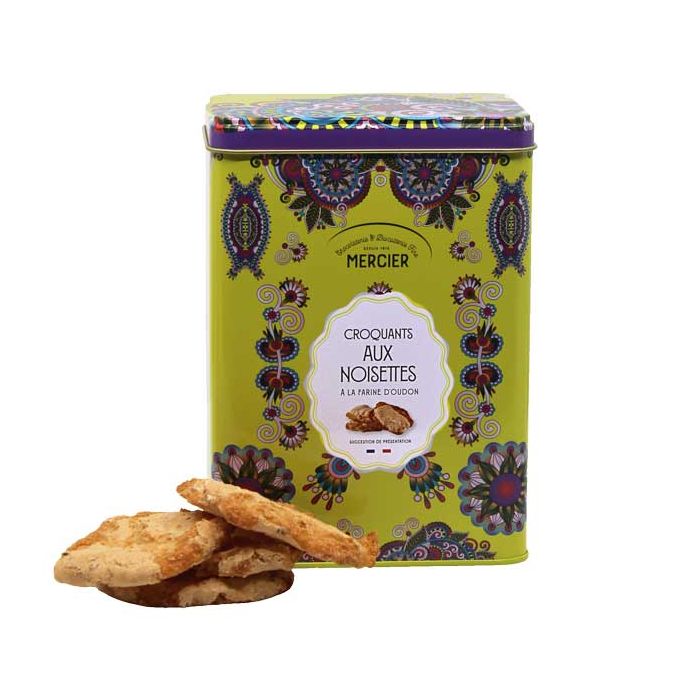 BOITE BISCUITS CROQUANT NOISETTE