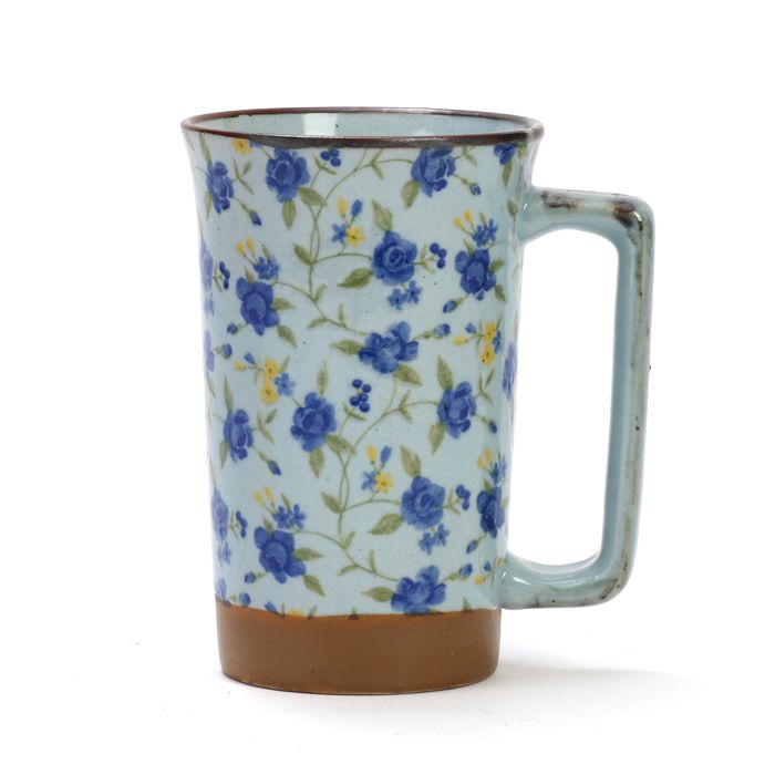 MUG JAPONAIS EN CERAMIQUE BLEU 2025
