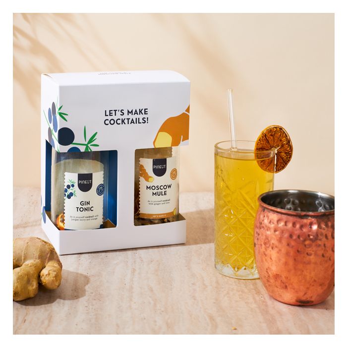 DUO PREPA COCKTAIL GIN TO + MOSCOW MULE