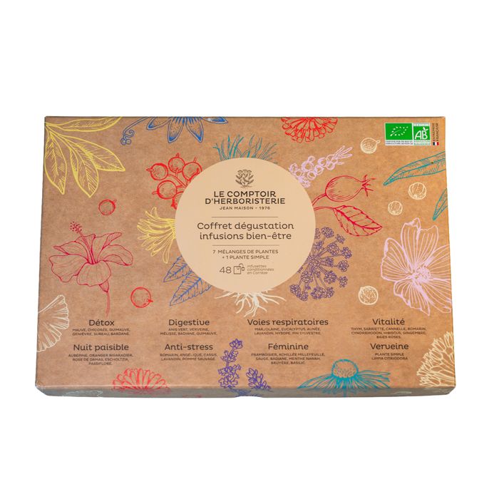 COFFRET DEGUSTATION 48 INFUSETTES BIO