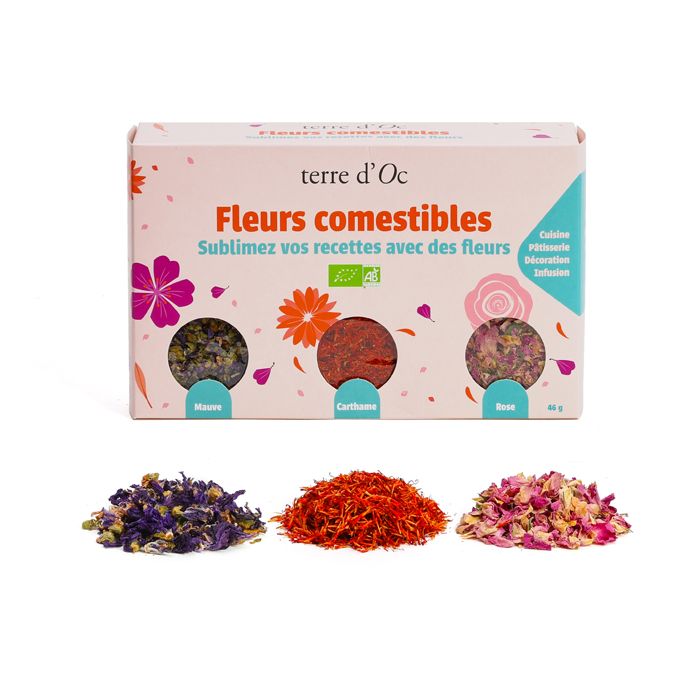 FLEURS COMESTIBLES BIO