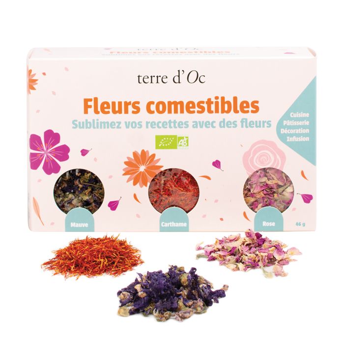 FLEURS COMESTIBLES BIO