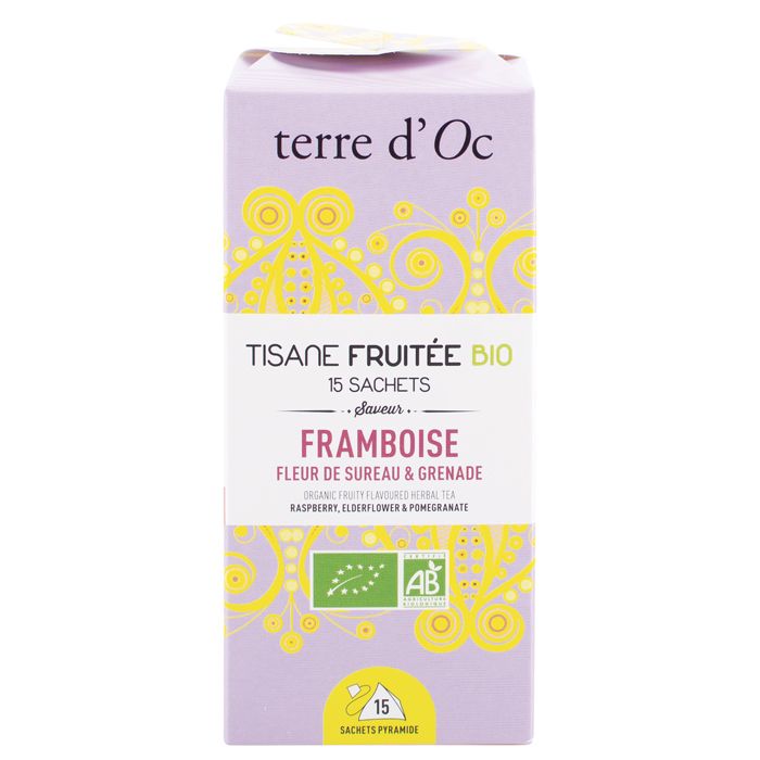 TISANES FRUITEES X15 FRAMBOISE SUREAU