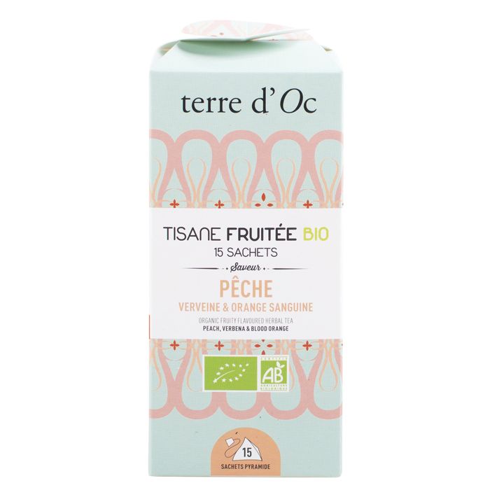 TISANES FRUITEES X15 PECHE VERVEINE