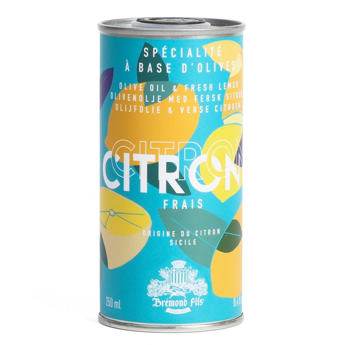 HUILE OLIVE AROMATISEE CITRON 250ML
