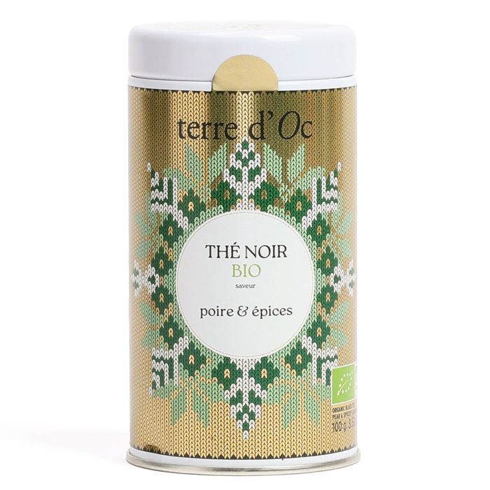 BOITE THE NOIR POIRE & EPICES