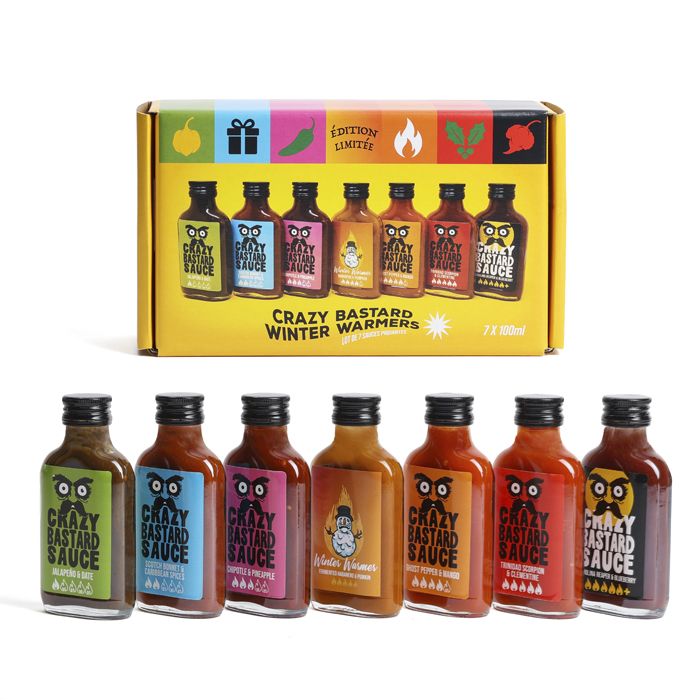 COFFRET 7 SAUCES PIQUANTES new