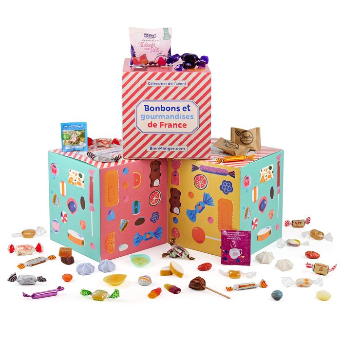 CALENDRIER AVENT BONBONS ET GOURMANDISES