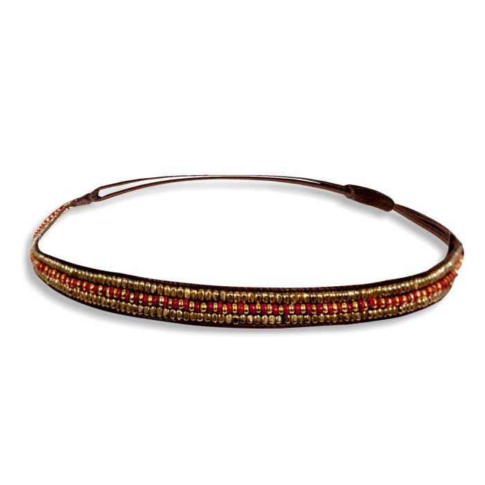 HEADBAND OR ET ROUGE