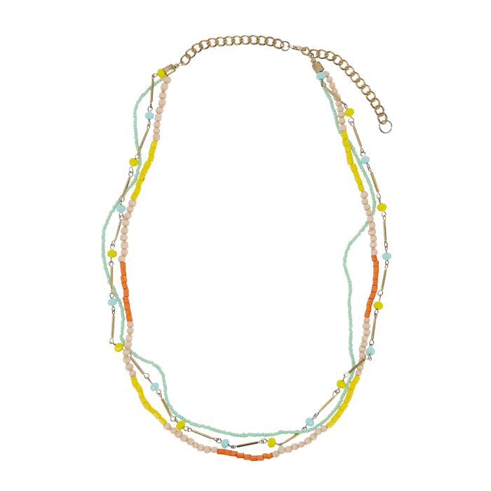 COLLIER SAUTOIR Pastel