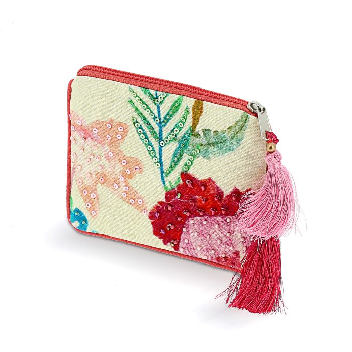 PORTE MONNAIE HAPPY FLOWER