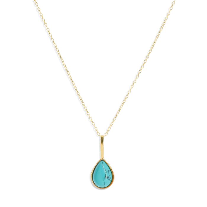 PENDENTIF DECEMBRE TURQUOISE