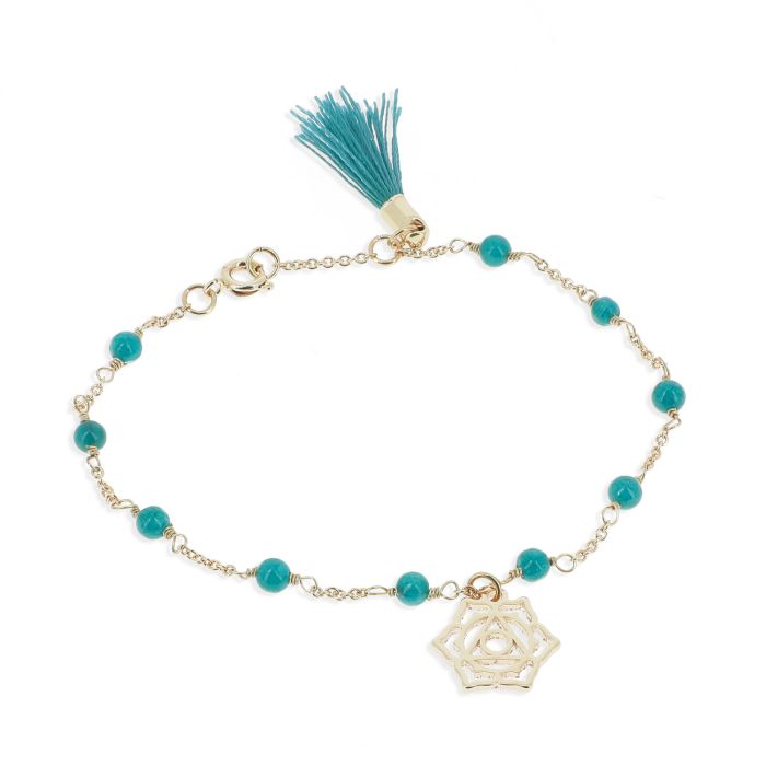 BRACELET CHAKRA GORGE VISHUDDHA