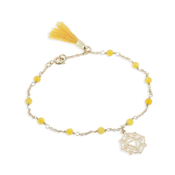 BRACELET CHAKRA PLEXUS SOLAIRE MANIPURA