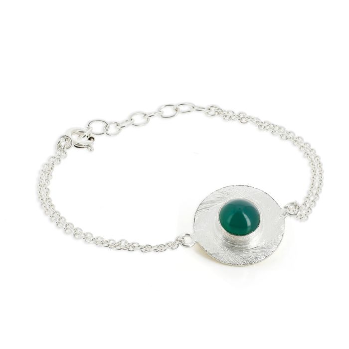 BRACELET ONYX VERTE