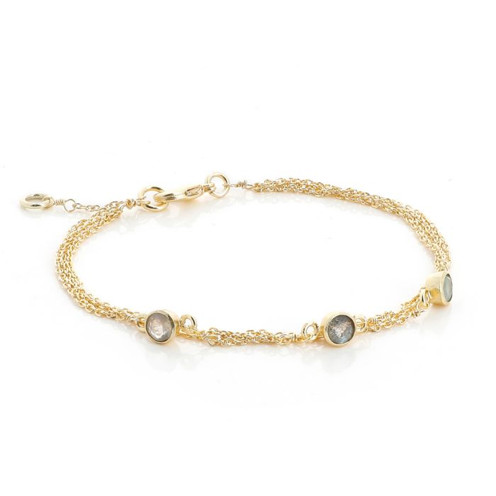 BRACELET 3 PIERRES