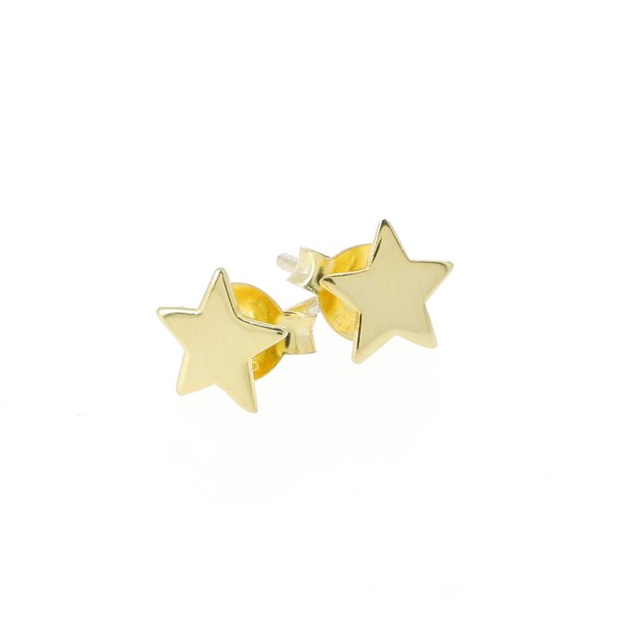 BOUCLES D'OREILLES ETOILES DOREES