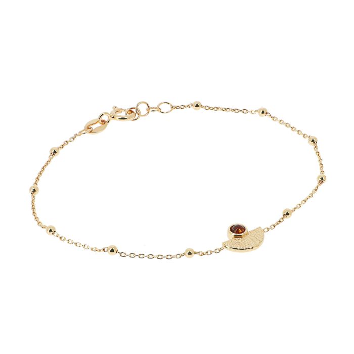 BRACELET GRENADINE AMBRE