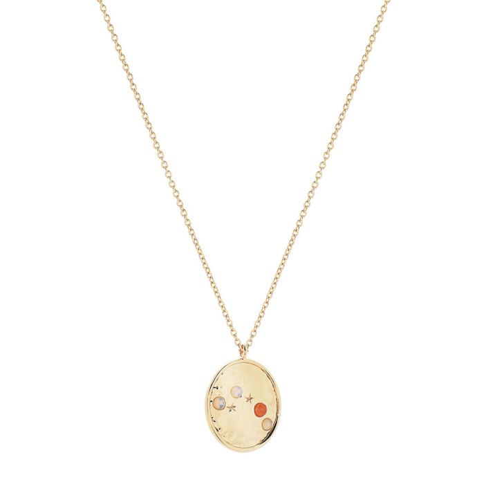 MEDAILLE CONSTELLATION BELIER METAL DORE