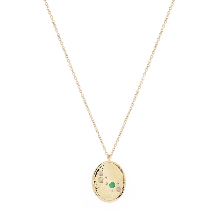 MEDAILLE CONSTELLATION TAUREAU METAL DOR