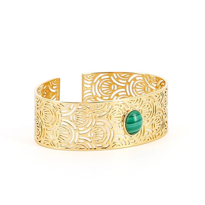 MANCHETTE SUNDALA MALACHITE