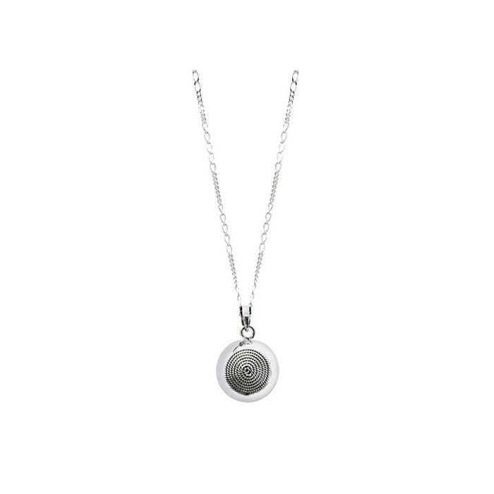 COLLIER BOLA ARGENT CHAINE ARGENT 925