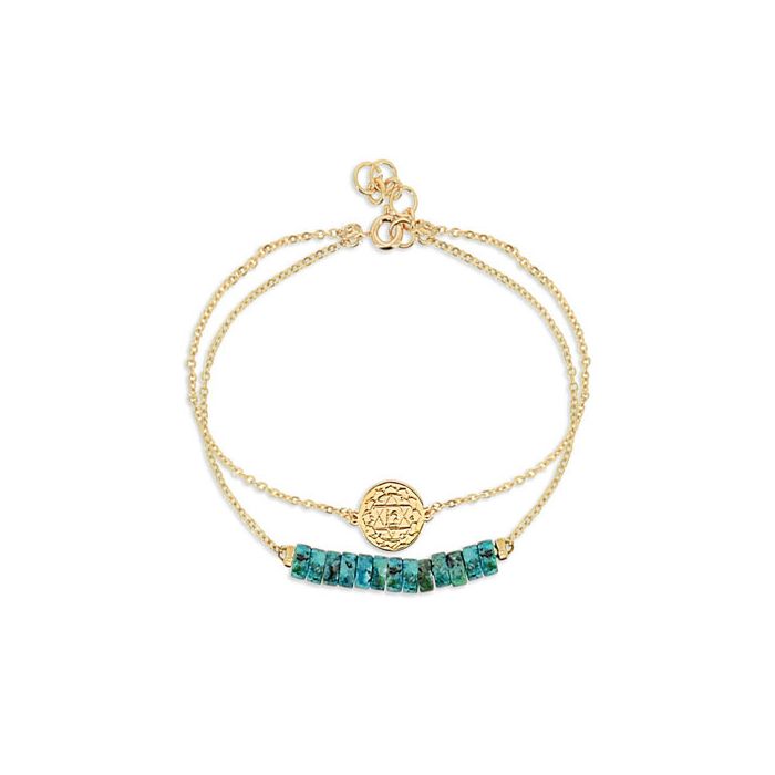 BRACELET CHAKRA COEUR ANAHATA MALACHITE