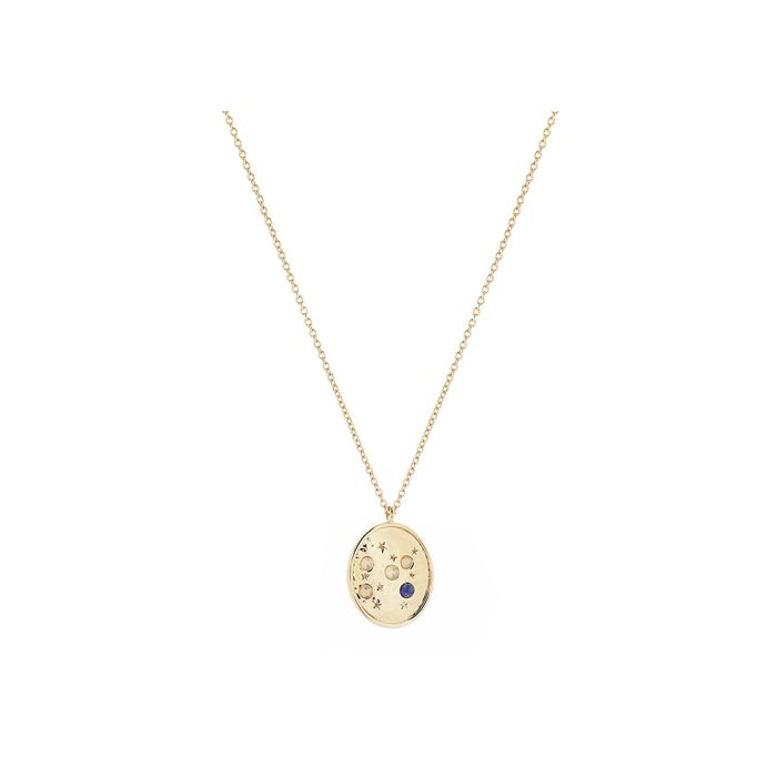 MEDAILLE CONSTELLA SAGITTAIRE METAL DORE