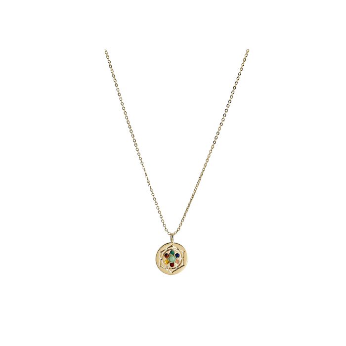 COLLIER MEDAILLE 7 CHAKRAS