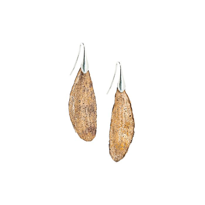 BO GUI BRONZE DORE CROCHET ARGENT
