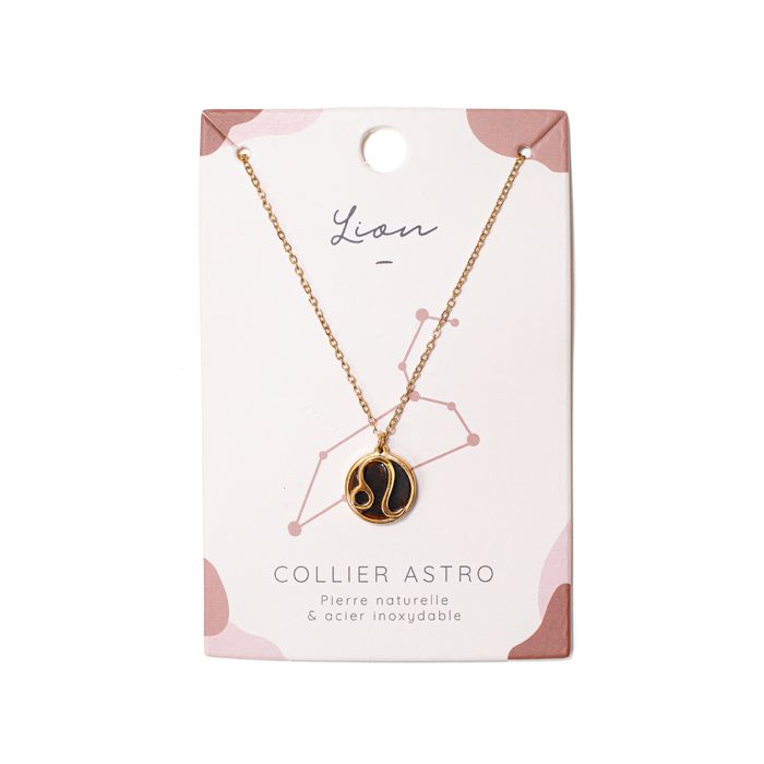 ASTRO COLLIER LION OEIL TIGRE