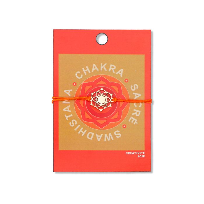 CHAKRA BRAC CORDON SWADHISTANA ORANGE