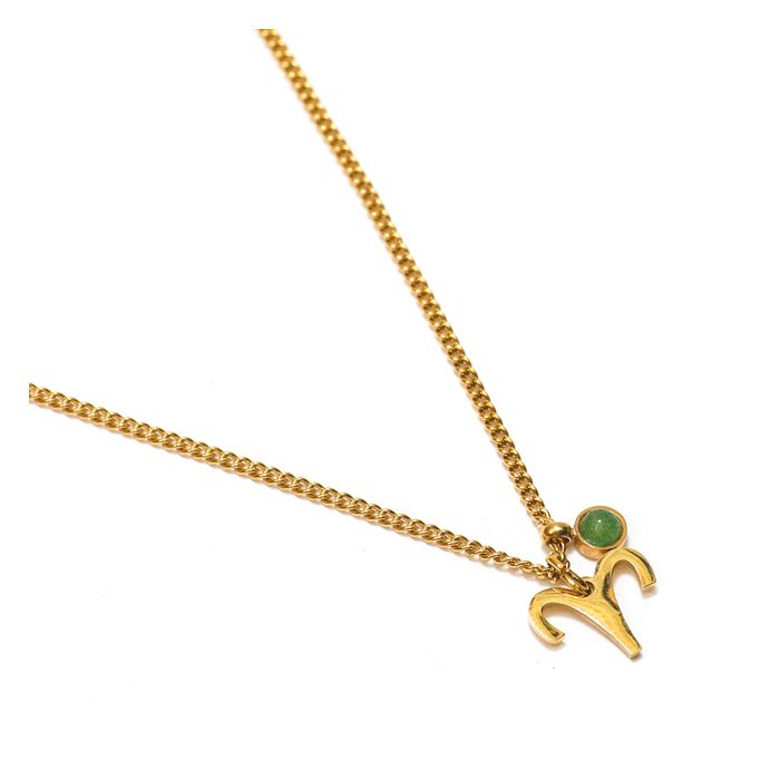 COLLIER ASTRO AVENTURINE BELIER 24