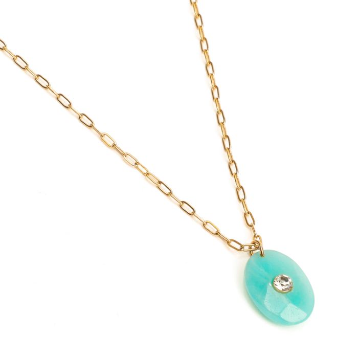 LUCKY COLLIER AMAZONITE