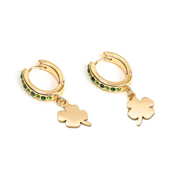 LUCKY MINI CREOLES