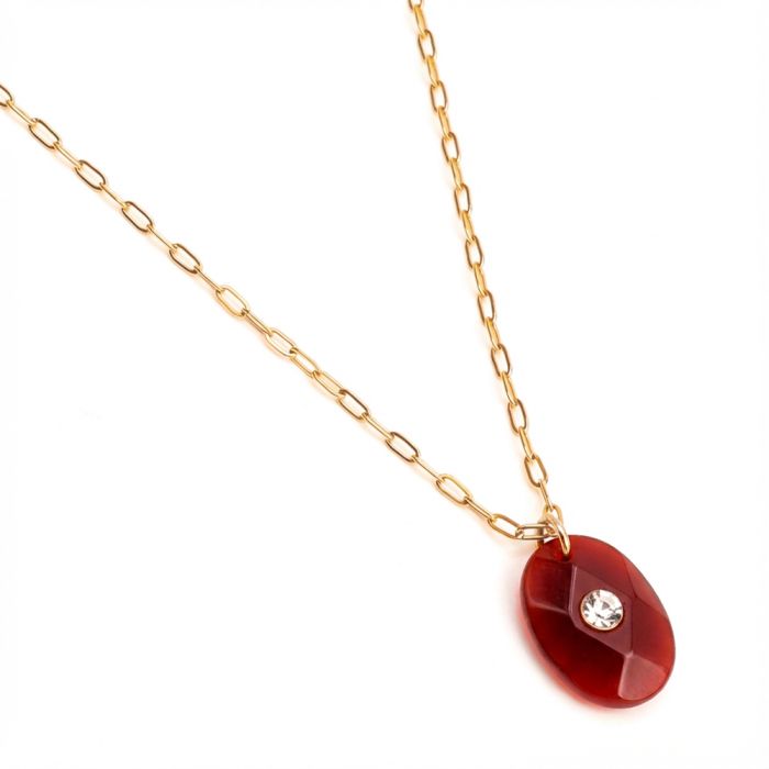 EXVOTO COLLIER CORNALINE
