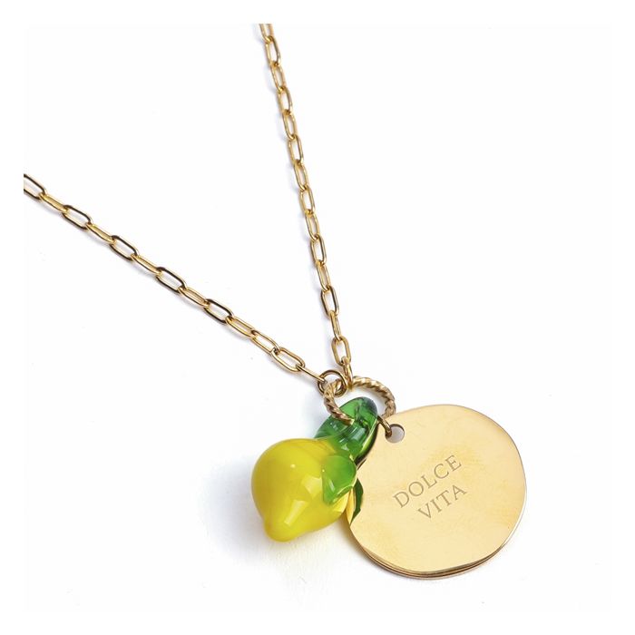 COLLIER DOLCE CITRON