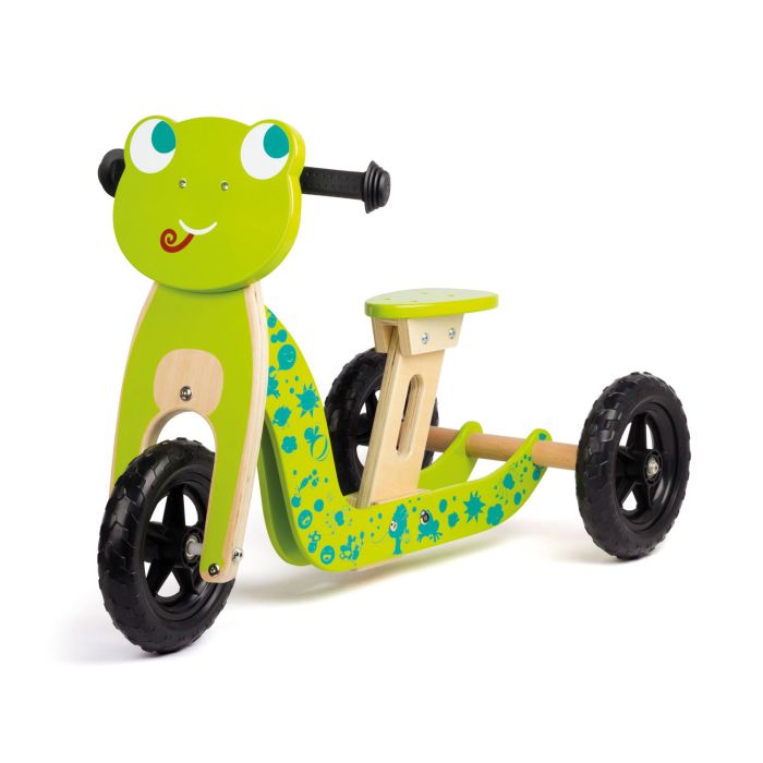 MA PREMIERE DRAISIENNE GRENOUILLE