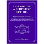 GRAND LIVRE CERTIFICAT ETUDES NO RETURN