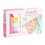 POCHETTE EN GRANNY SQUARE 