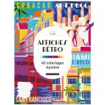 AFFICHES RETROS 40 COLORIAGES MYSTERE
