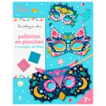 PAILLETTES EN PLANCHES MASQUES