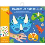 COFFRET MASQUES ET TATTOOS DINO