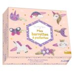 COFFRET BARRETTES PAILLETTES LICORNES