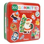 300 GOMMETTES METAL NOEL 