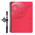 WhyNote Book A5 - Rouge